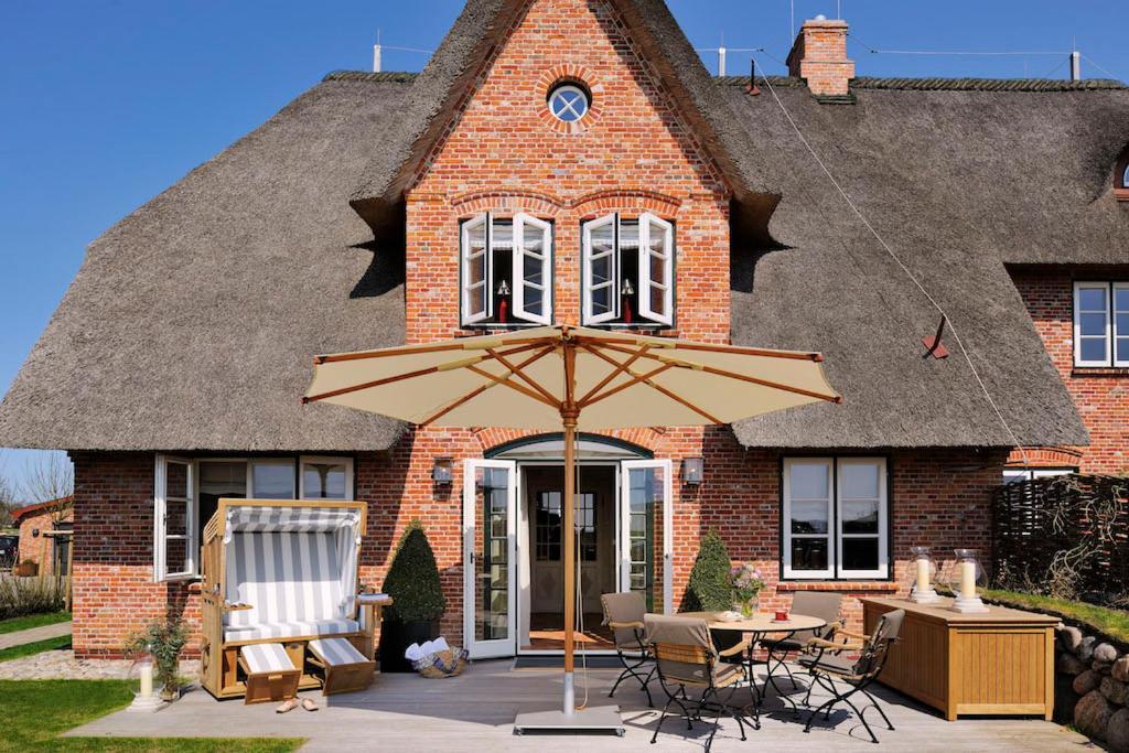 Salzwasserherz Senhoog Luxury Holiday Homes ***** Морзум Экстерьер фото